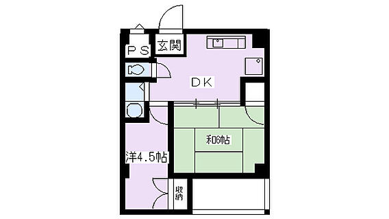 ＭａＢｒａｎｃｈｅｔｔｅ弦月_間取り_0