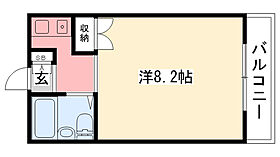 兵庫県西宮市甲子園高潮町7-30（賃貸マンション1K・3階・19.90㎡） その2