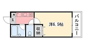 兵庫県西宮市甲子園洲鳥町1-20（賃貸マンション1K・2階・20.05㎡） その2