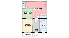 鳴尾コーポ 40B ｜ 兵庫県西宮市鳴尾町1丁目（賃貸マンション1LDK・4階・39.97㎡） その2