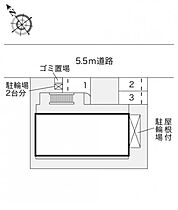 レオパレス九番町 106 ｜ 兵庫県西宮市甲子園九番町6-4（賃貸アパート1K・1階・19.87㎡） その3