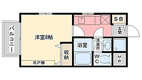 甲南ドミトリー 103 ｜ 兵庫県西宮市津門西口町（賃貸マンション1K・1階・24.00㎡） その2