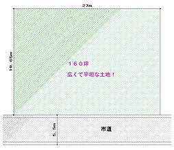 五色浜リッチランド１６０坪　建築条件なし