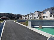 前面道路＆現地土地
