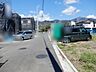 外観：前面道路＆現地土地