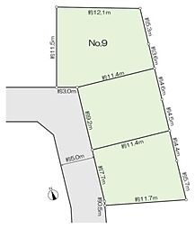 物件画像 練馬区東大泉7丁目土地No.9区画