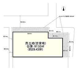 大阪府池田市石橋4丁目の土地画像