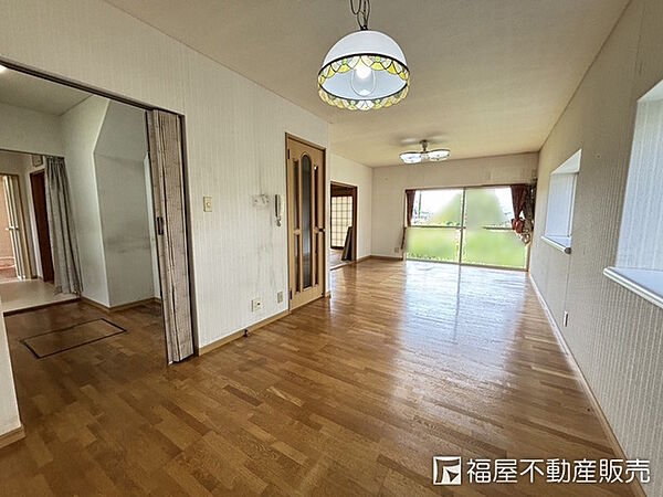 Beautiful mountainous landscape with colorful sky