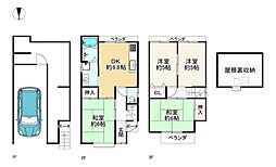 京福電気鉄道嵐山本線 帷子ノ辻駅 徒歩14分