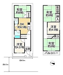 南海高野線 北野田駅 バス10分 中茶屋下車 徒歩6分