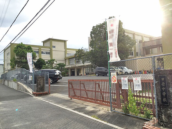 Beautiful mountainous landscape with colorful sky