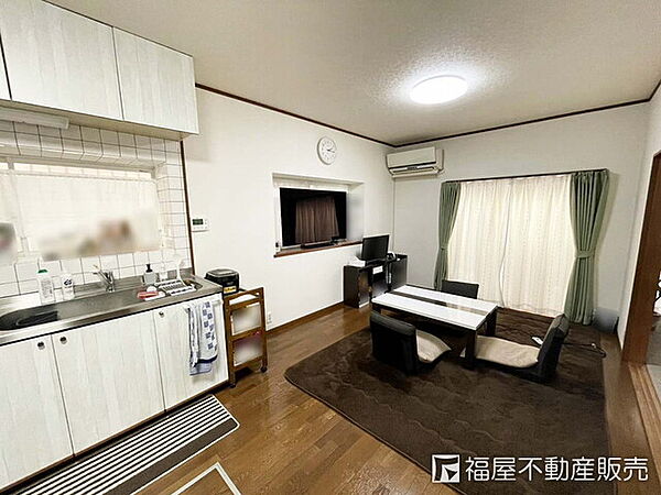 Beautiful mountainous landscape with colorful sky