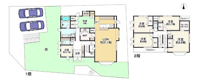 間取り 和泉市はつが野1丁目