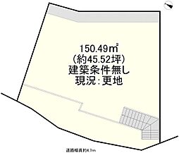 物件画像 枚方市楠葉中之芝1丁目　売土地