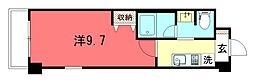 エス・キュート京都下鴨東 1Kの間取図画像