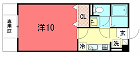 コゥジィー・コート 101 ｜ 京都府京都市左京区一乗寺下リ松町8（賃貸アパート1K・1階・30.03㎡） その2