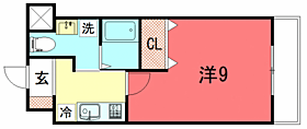 More御蔭 402 ｜ 京都府京都市左京区田中西樋ノ口町85（賃貸マンション1K・4階・27.76㎡） その2