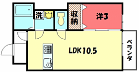 レーベングロース A202 ｜ 京都府京都市左京区一乗寺里ノ西町87（賃貸アパート1LDK・2階・33.40㎡） その2