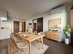 EMINAS北白川 103 1階1LDKのリビング/ダイニング