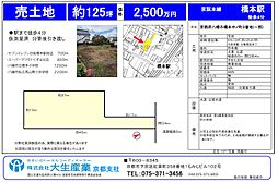 物件画像 八幡市橋本中ノ町土地