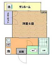 フラット88 302 ｜ 石川県金沢市杉浦町15（賃貸マンション1K・3階・23.21㎡） その2