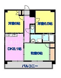 S・T・FハイツI 1階3DKの間取り