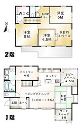 街並みがきれいな豊里の杜の中古住宅