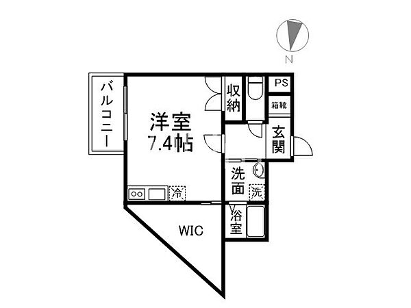 チェリーブロッサム嵯峨野 ｜京都府京都市右京区嵯峨野清水町(賃貸マンション1SK・1階・31.00㎡)の写真 その2