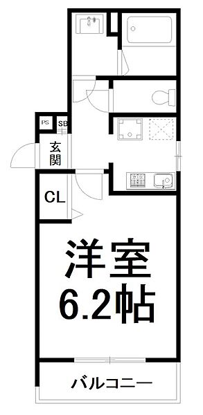 ALEGRIA京都南 ｜京都府京都市南区東九条南松ノ木町(賃貸アパート1K・1階・23.93㎡)の写真 その2