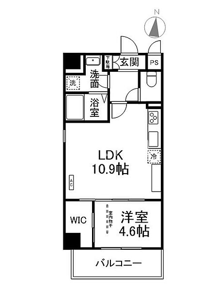 THE　RESIDENCE　二条駅前 ｜京都府京都市中京区西ノ京職司町(賃貸マンション1LDK・1階・40.49㎡)の写真 その2