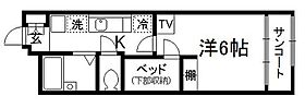 レオパレス鳥羽街道ファミリア  ｜ 京都府京都市伏見区深草正覚町（賃貸アパート1K・1階・19.87㎡） その2