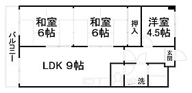 コーポオオミヤ  ｜ 奈良県奈良市大宮町６丁目（賃貸マンション3LDK・2階・66.40㎡） その2