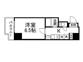 サンシティ烏丸  ｜ 京都府京都市下京区深草町（賃貸マンション1K・6階・19.80㎡） その2