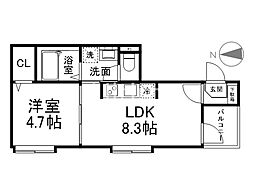 東福寺駅 7.6万円