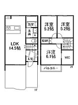 KYO STAGE KAZA  ｜ 京都府京都市右京区梅津北浦町（賃貸テラスハウス3LDK・--・74.32㎡） その2