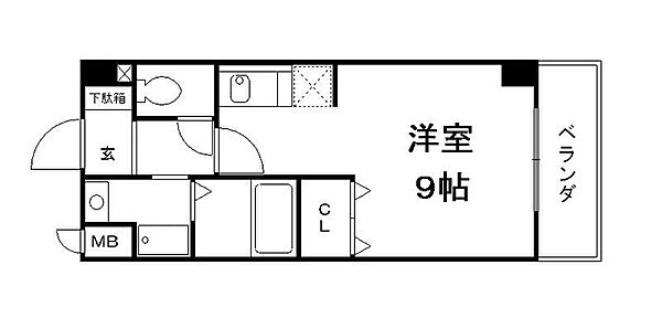 エクセルコート ｜京都府京都市伏見区深草飯食町(賃貸マンション1K・4階・24.32㎡)の写真 その2