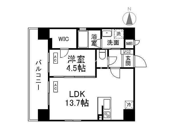 ベラジオ雅び京都河原町 ｜京都府京都市下京区麩屋町通五条上る下鱗形町(賃貸マンション1LDK・6階・42.50㎡)の写真 その2