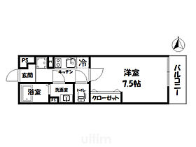 Inlegno円町  ｜ 京都府京都市中京区西ノ京伯楽町（賃貸アパート1K・1階・23.58㎡） その2