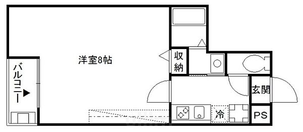 アークリード東山三条 ｜京都府京都市東山区南西海子町(賃貸マンション1K・4階・22.30㎡)の写真 その2