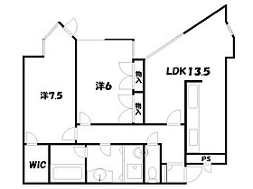 グランフォルム京都御所南  ｜ 京都府京都市中京区亀屋町（賃貸マンション2LDK・1階・76.40㎡） その2