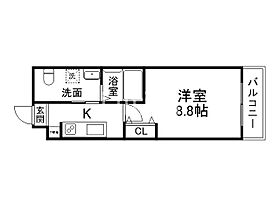 THE GARNET SUITE RESIDENCE山科WE  ｜ 京都府京都市山科区厨子奥矢倉町（賃貸マンション1K・2階・24.90㎡） その2