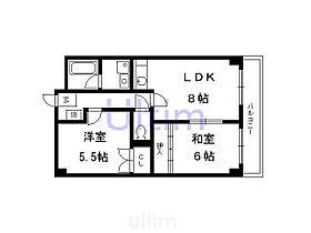 ルミエール21  ｜ 京都府宇治市宇治宇文字（賃貸マンション2LDK・2階・52.50㎡） その2