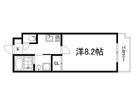 リアン藤森  ｜ 京都府京都市伏見区深草大亀谷八島町（賃貸マンション1K・2階・24.90㎡） その2