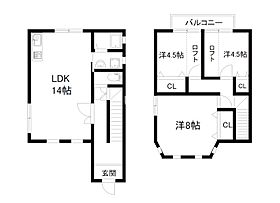 木幡平尾貸家  ｜ 京都府宇治市木幡平尾（賃貸一戸建3LDK・--・73.71㎡） その2