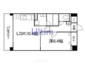 cozy court  ｜ 京都府宇治市神明宮西（賃貸マンション1LDK・1階・40.03㎡） その2