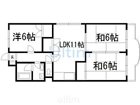 グレイスヴィラ阿部  ｜ 京都府京都市右京区太秦下刑部町（賃貸マンション3LDK・6階・63.18㎡） その2