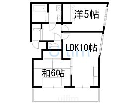 サンホーハイツ  ｜ 京都府京都市右京区嵯峨野芝野町（賃貸マンション2LDK・3階・53.58㎡） その2