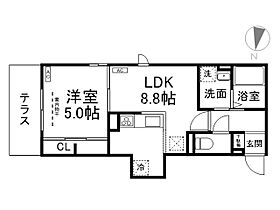 LuSole嵐山  ｜ 京都府京都市右京区嵯峨天龍寺今堀町（賃貸アパート1LDK・2階・34.79㎡） その2