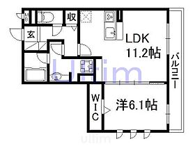 マジェスティサザン2  ｜ 京都府京都市伏見区中島外山町（賃貸アパート1LDK・2階・46.62㎡） その2