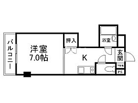 フレーヴァー深草II  ｜ 京都府京都市伏見区深草西浦町１丁目（賃貸マンション1K・5階・22.00㎡） その2